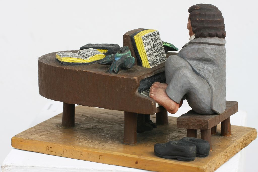 Rzeźba F. SZOPEN GRA KONCERT NA CZTERY RĘCE”